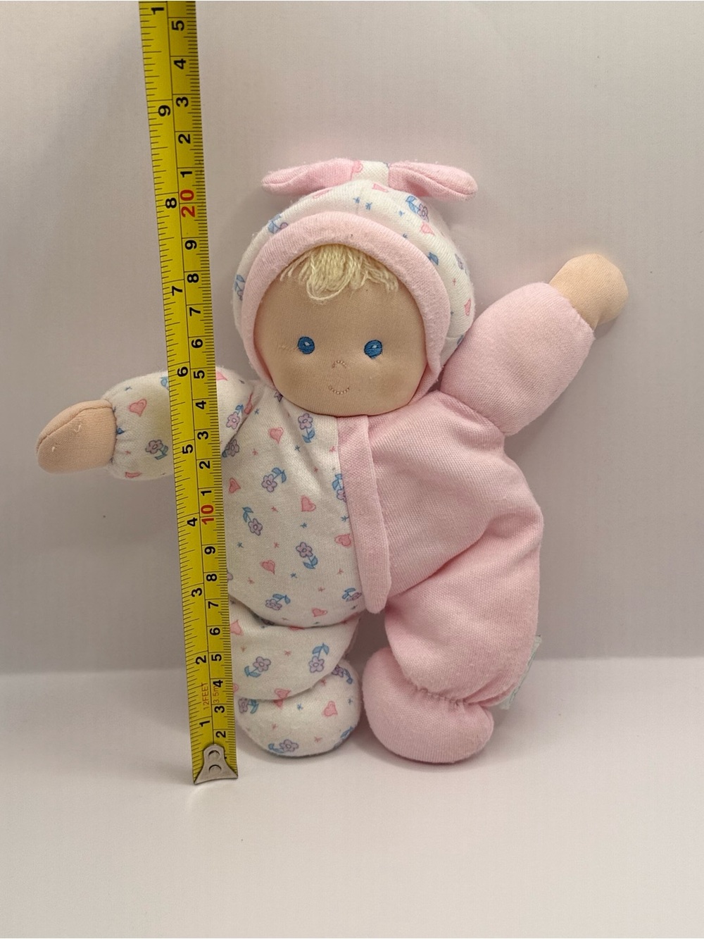 Vintage Eden First Baby Doll Lovey Toy Soft Doll Plush